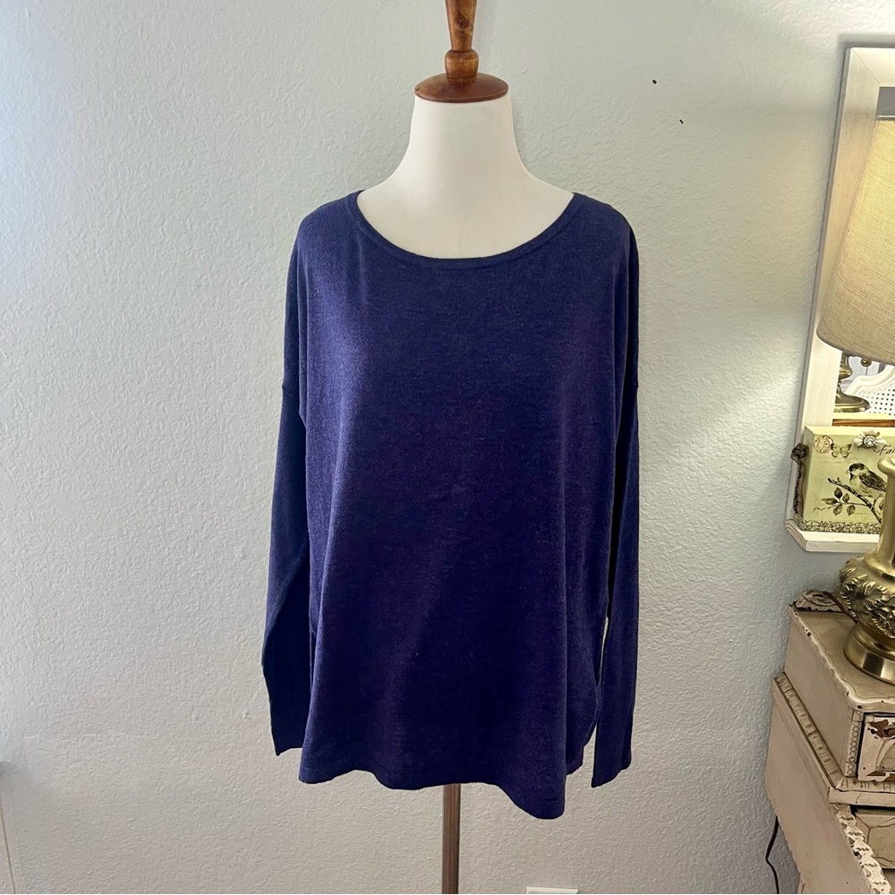 Patagonia Women's Mainstay Blue Long Sleeve Top Size Medium